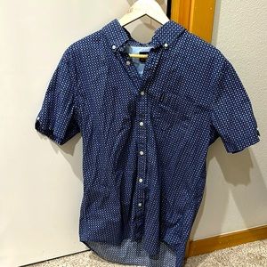 Men’s L Ben Sherman Collared Short Sleeve Button Up